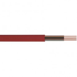 1.0mm 3 CORE RED PVC OUTER SHEATH 6243Y