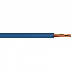 4.0MM SINGLE CABLE BLUE 6491X