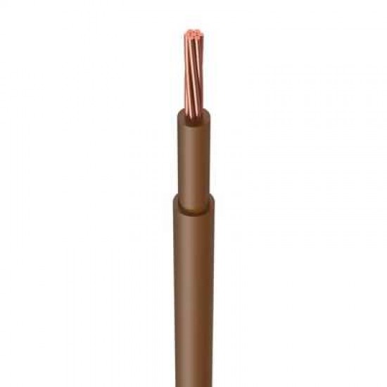 6181Y F 25mm FLEXI TAILS BROWN/BROWN