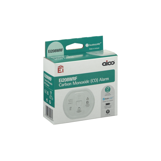 Ei208WRF RadioLINK+ Battery Carbon Monoxide Alarm