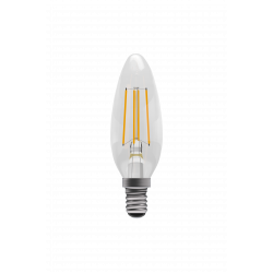CLEAR FILAMENT 4 WATT CANDLE SES DIMMABLE