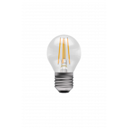 CLEAR FILAMENT 4 WATT GOLFBALL E27 ES DIMMABLE