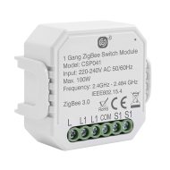 Click CSP041 White Click Smart Plus 1 Gang 100W Smart Switching Receiver