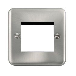 Click DPSC311 Frontplate 1G 2Module SC