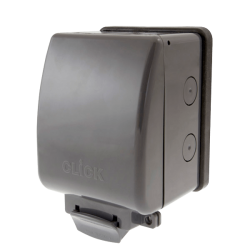 Click OA035AG Socket 1G DP Switched 13A