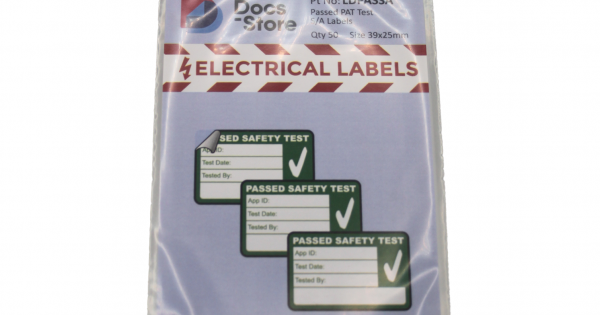 LDPASSA Electrical Safety Test Label