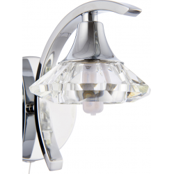 Endon LANGELLA-1WBCH Wall Light & G9 33W