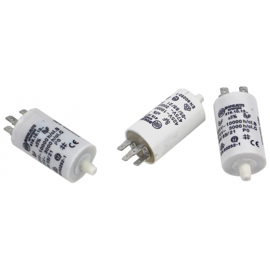 60 MICROFARAD PLASTIC CASED MOTOR RUN CAPACITOR