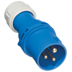 Blue 32A 2P+E 240V Plug
