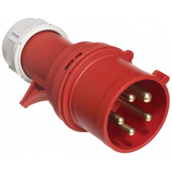 BRITICENT 415V 63A 3P+E PLUG W'TIGHT(N6B