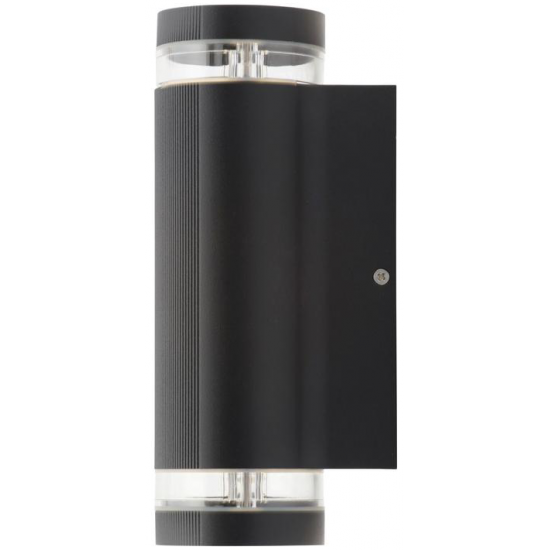 FORUM LIGHTING HELIX UP/DOWN WALL LIGHT BLACK