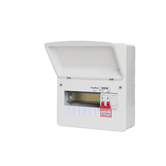FuseBox F2007M Con/Unt 7 Way 100A