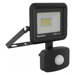 Rhine 3 Flood Light 10W 110&deg; SCT PIR ON/OFF Sensor