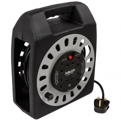 25MTR 4 SOCKET EXTENSION REEL