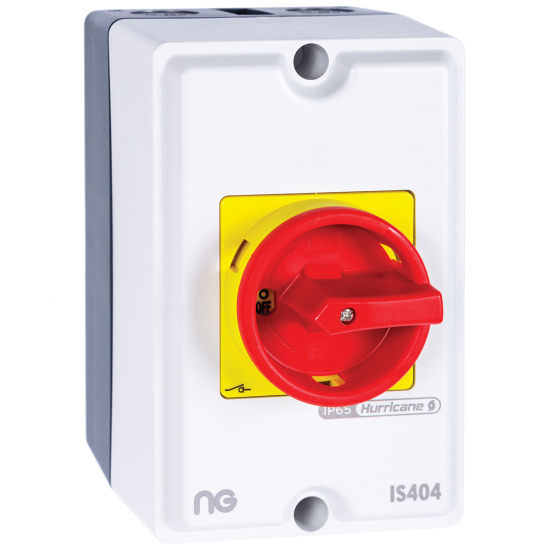 40A 4 POLE IP65 ROTARY ISOLATOR
