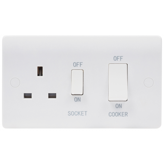 45 AMP COOKER CONTROL + 13 AMP SOCKET MEDIAN