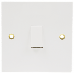 20A DP SWITCH WHITE MOULDED ARCTIC EDGE