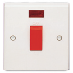45A DP SWITCH +NEON SINGLE PLATE ARCTIC EDGE