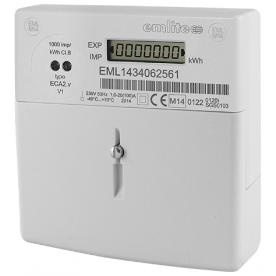 PJW CM100LCD-ETC 1 Phs Utlty Meter 100A