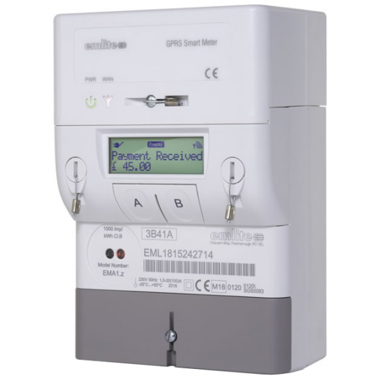 EML-TU Dual Fuel Smart Prepayment Meter