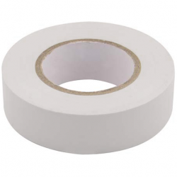 19mm White Insulation Tape 20mtr Roll