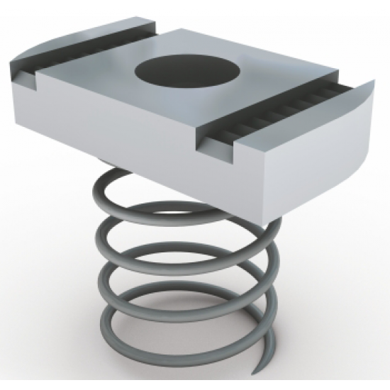 10MM LONG SPRING NUT