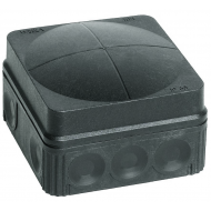 IP66 Junction Box 75x75x50mm Self Seal Entries