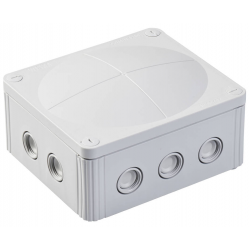 WISKA IP66 JUNCTION BOX GREY 160X140X81mm